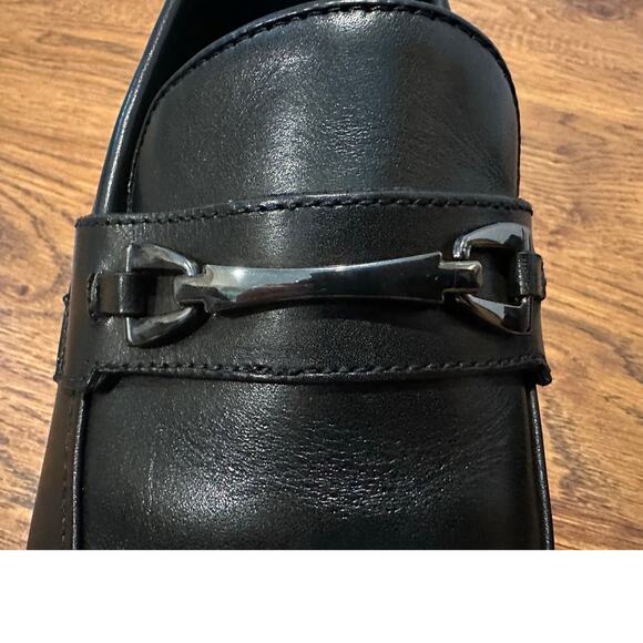 Nordstrom Men’s Ortholite Leather Loafers Black Sz 11 Classic Dress Slip On main image 7
